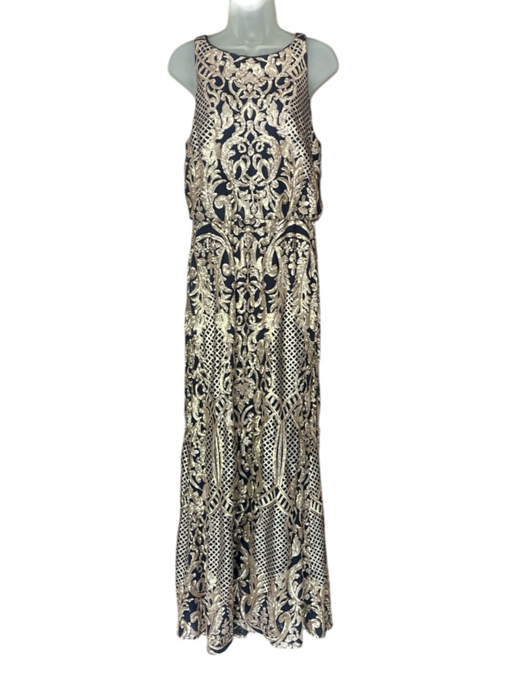 R&M Richards Formal Sequined Dress